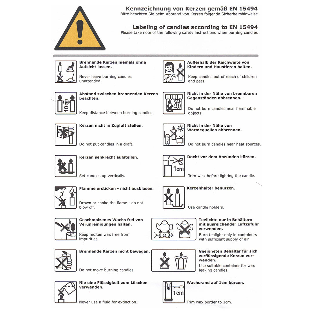 Kerzenständer "Bee happy", 7 x 7 x 12 cm