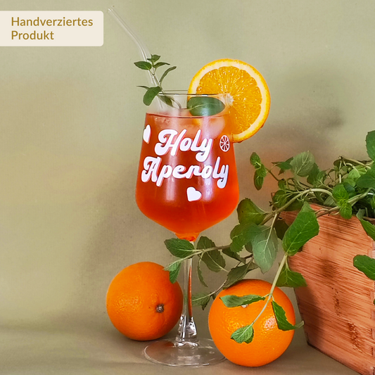 Aperol-Glas "Holy Aperoly", 490 ml