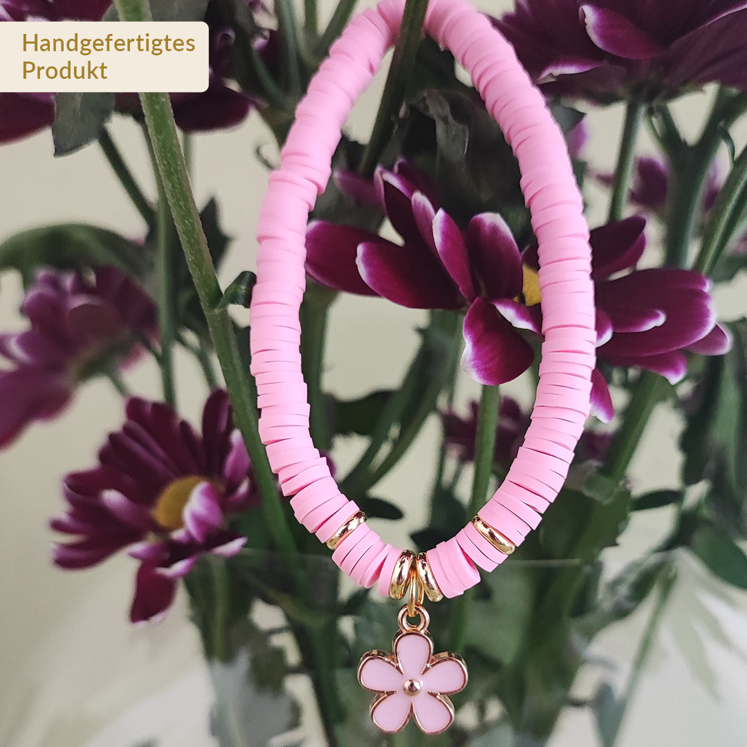 Armband "Kirschblüte", verschiedene Farben und Perlen