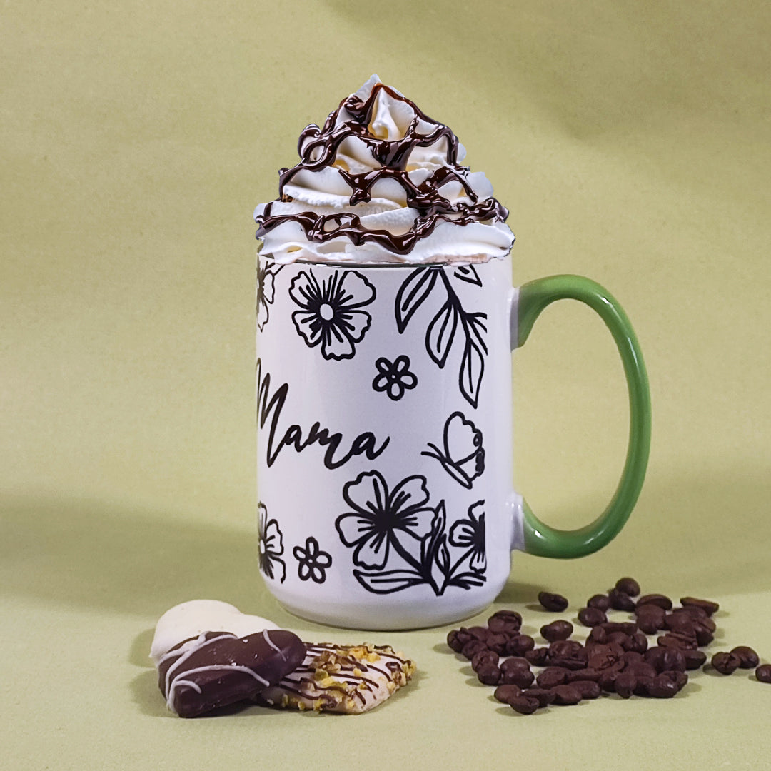 Tasse "Beste Mama", 425 ml (spülmaschinenfest)