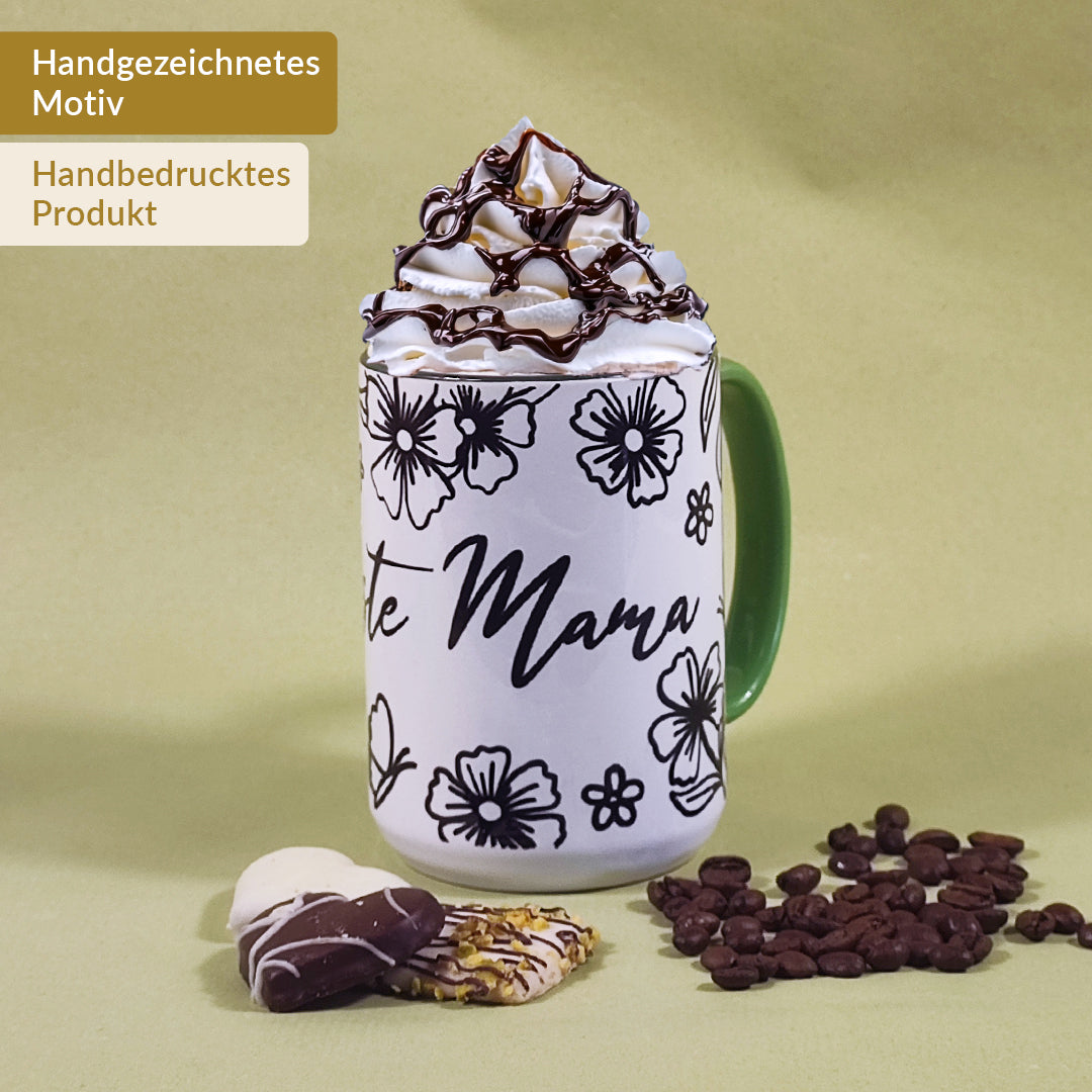 Tasse "Beste Mama", 425 ml (spülmaschinenfest)