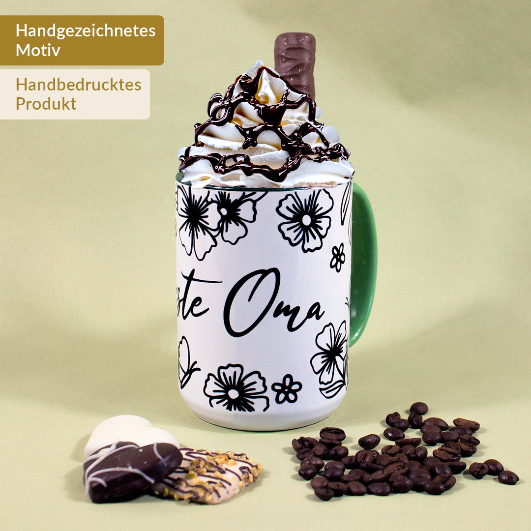 Tasse "Beste Oma", 425 ml (spülmaschinenfest)