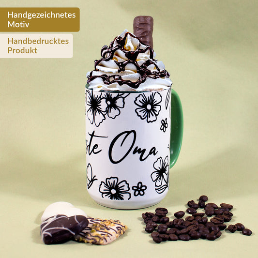 Tasse "Beste Oma", 425 ml (spülmaschinenfest)