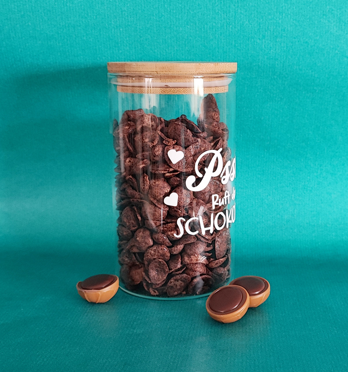 Aufbewahrungsglas "Schokokeks", 750 ml