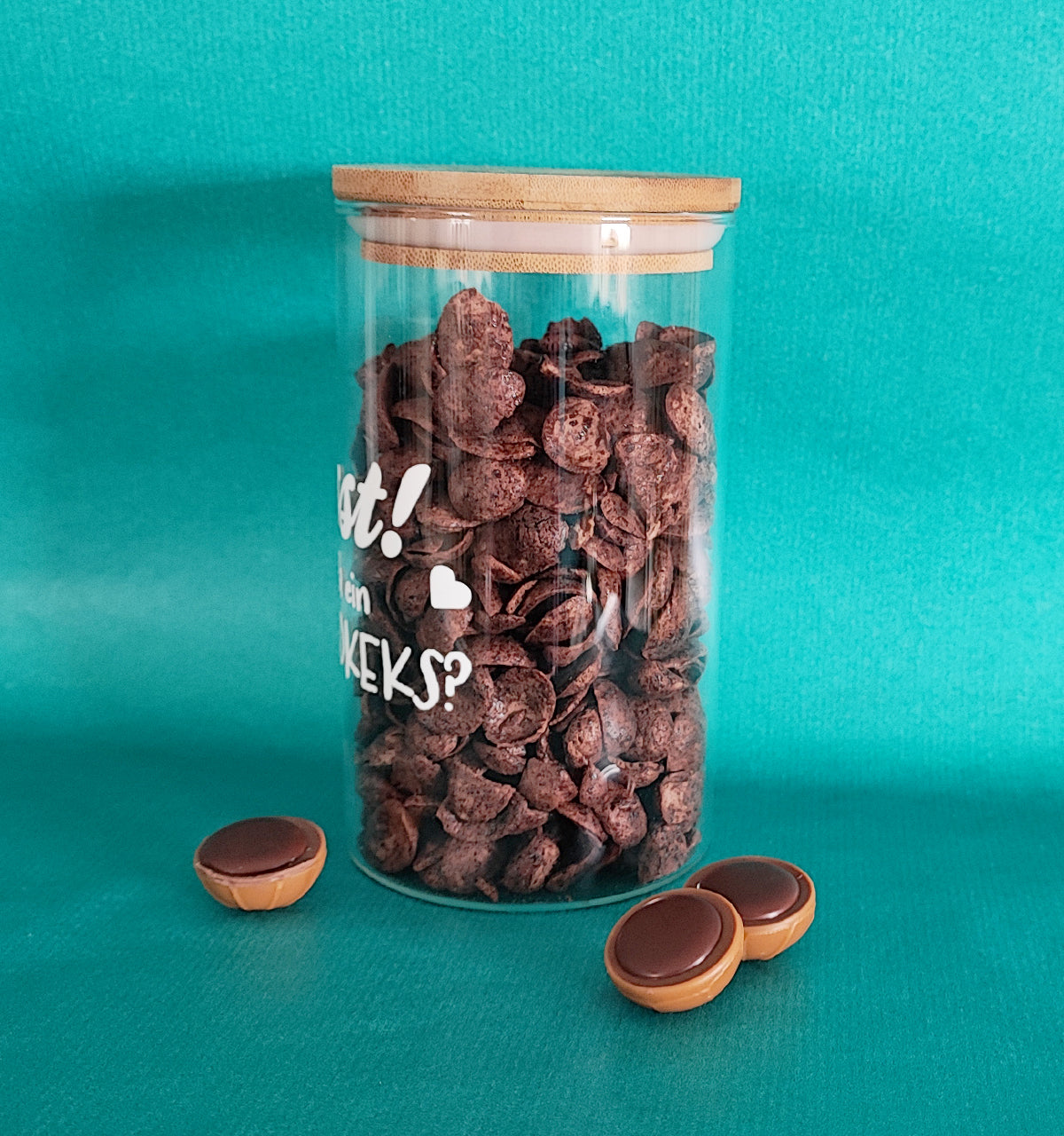 Aufbewahrungsglas "Schokokeks", 750 ml