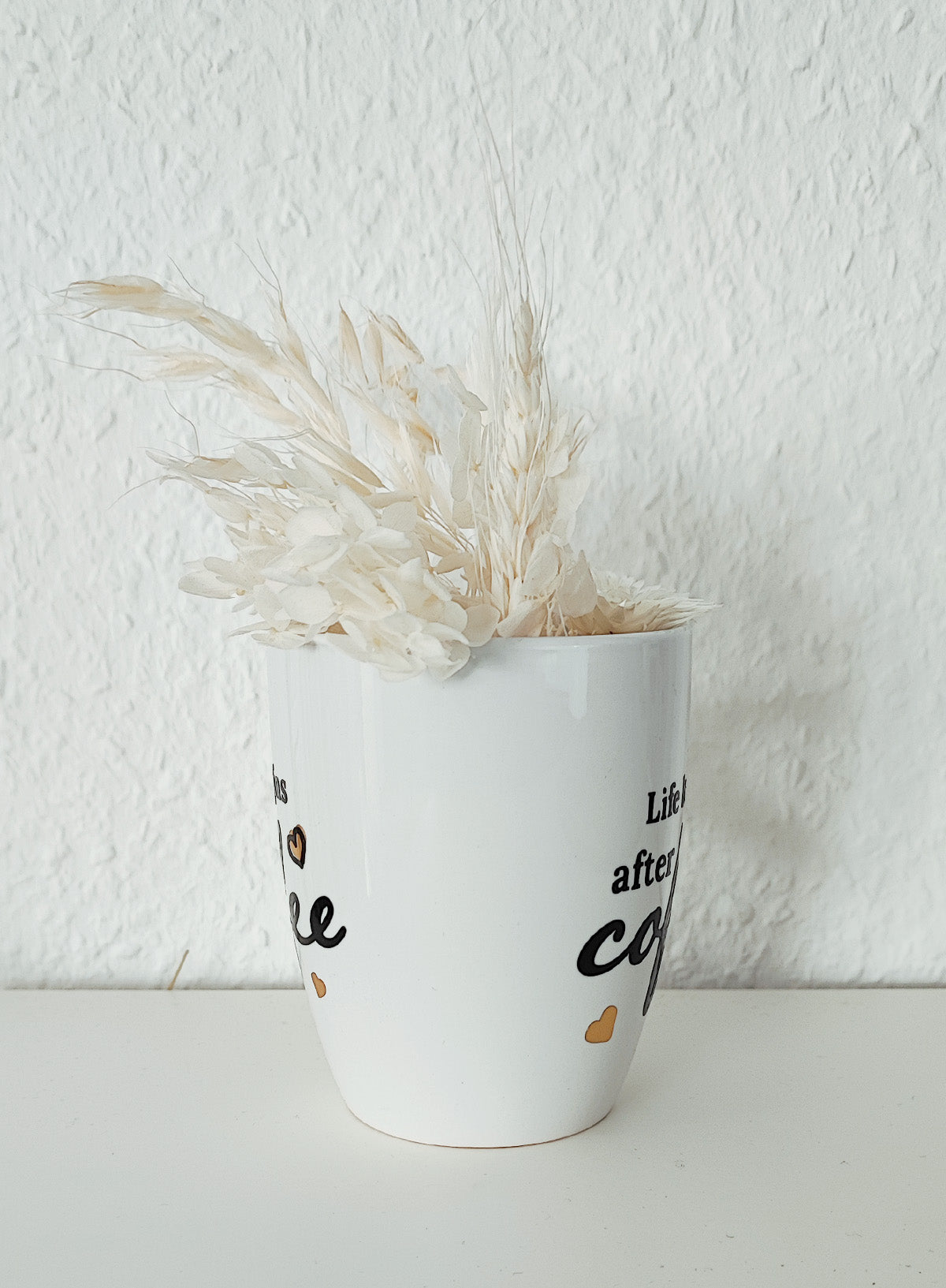 Tasse "Life begins after coffee", 300 ml