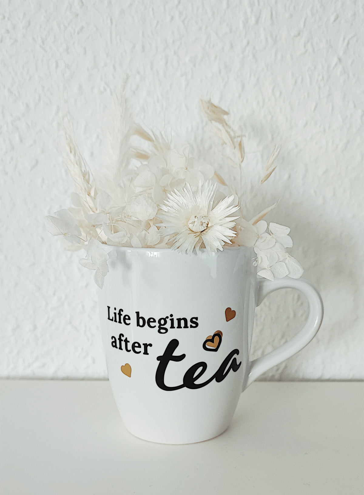 Tasse "Life begins after tea", 300 ml