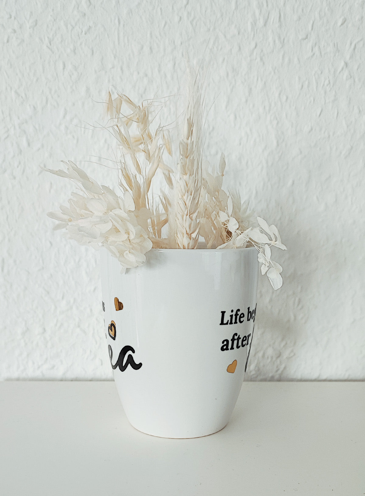 Tasse "Life begins after tea", 300 ml